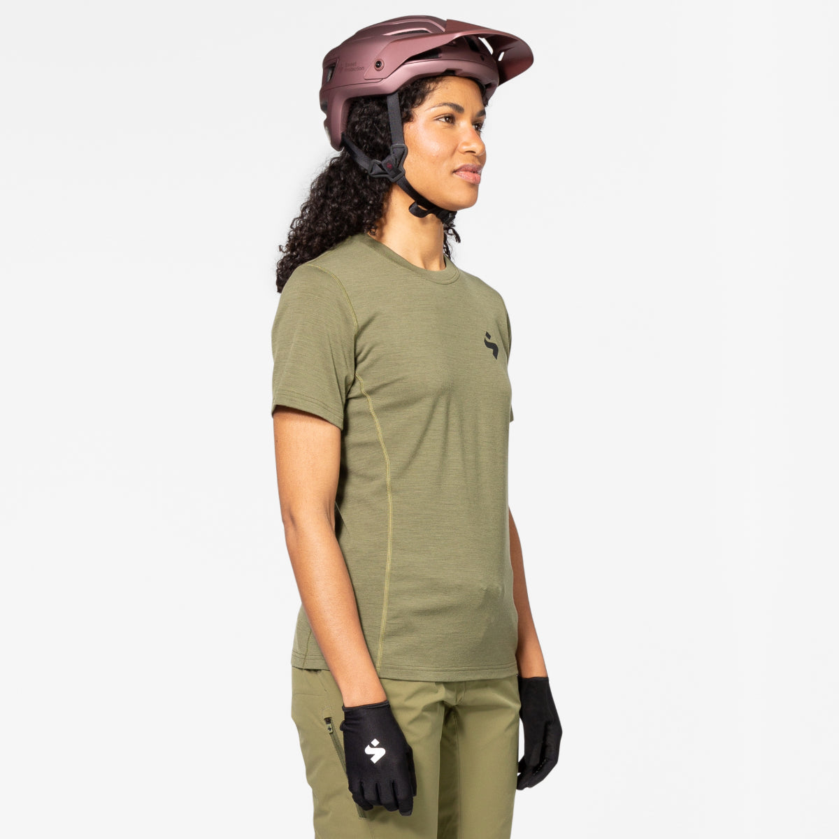 Sweet Protection - Women's Hunter Merino SS Jersey - Woodland