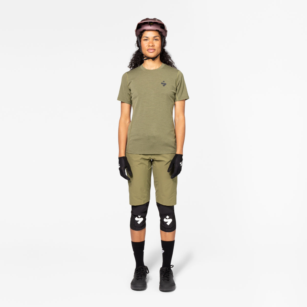 Sweet Protection - Women's Hunter Merino SS Jersey - Woodland