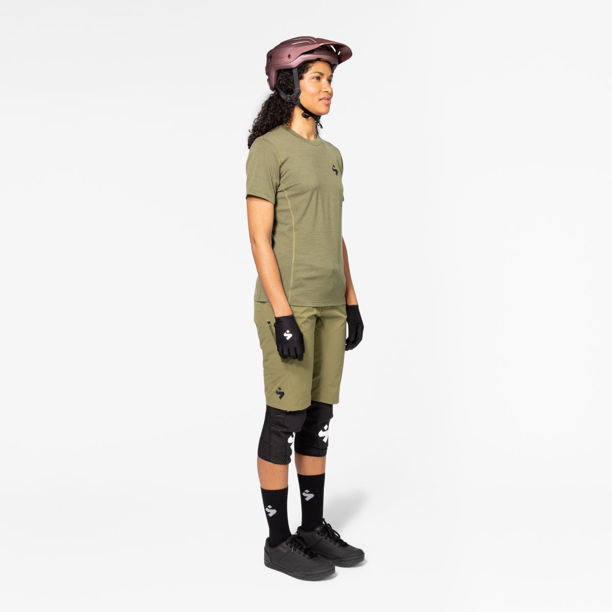 Sweet Protection - Women's Hunter Merino SS Jersey - Woodland