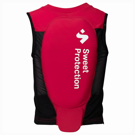 Sweet Protection - Unisex Back Protector Vest Junior - Rubus Red
