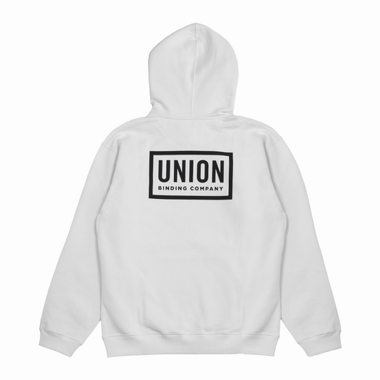 Union Binding - Unisex Team Hoodie - White