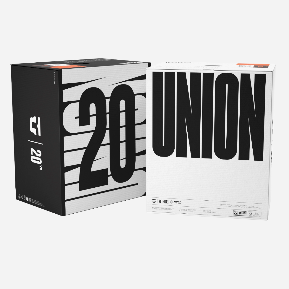 Union Binding - Men's Force Bindings - Black 20-YR