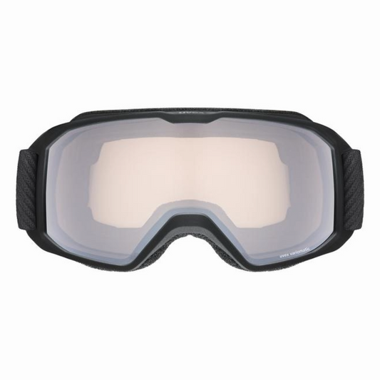 Uvex - Unisex Xcitd V Goggles - Black Matt/Silver/Clear
