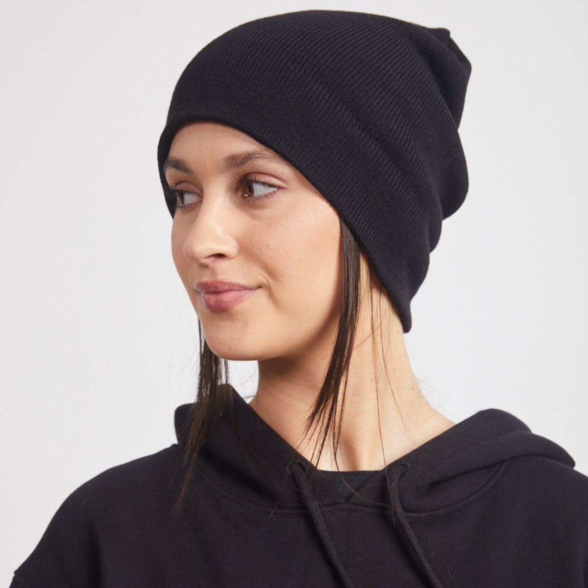 Yuki Threads - Unisex Bird Beanie - Black