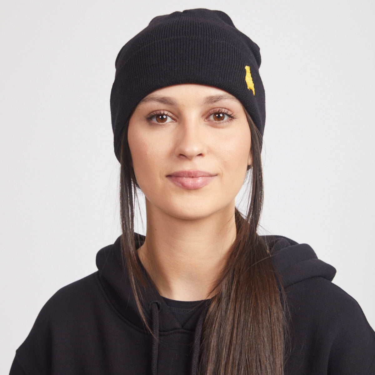Yuki Threads - Unisex Bird Beanie - Black