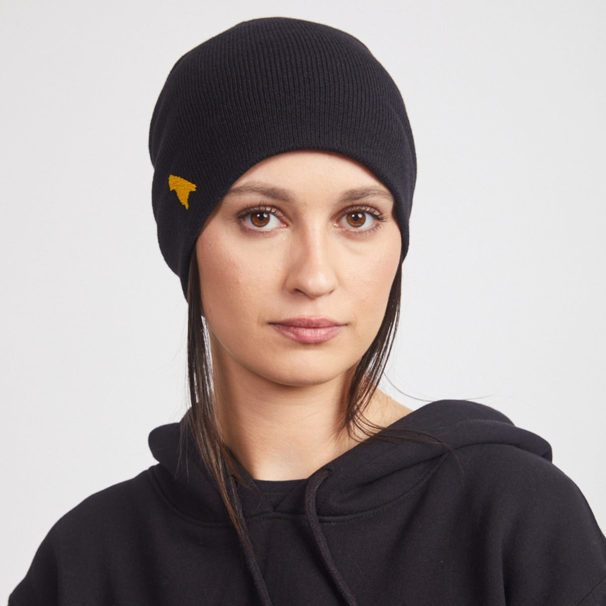 Yuki Threads - Unisex Bird Beanie - Black