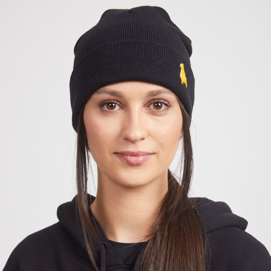 Yuki Threads - Unisex Bird Beanie - Black