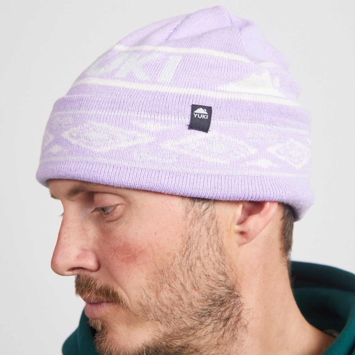 Yuki Threads - Unisex Mountain Vibes Beanie - Purple Haze