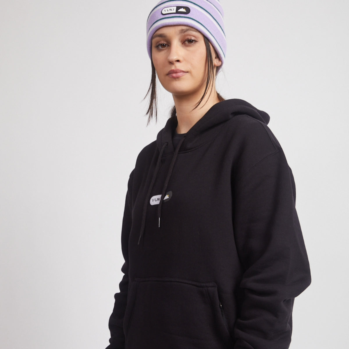 Yuki Threads - Unisex Pill Hoodie - Black