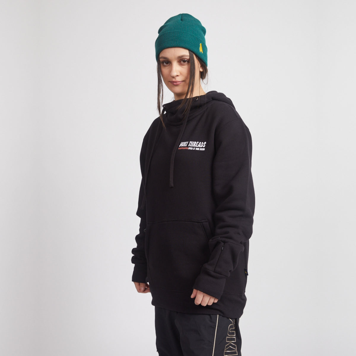 Yuki Threads - Unisex Speed Hoodie - Black