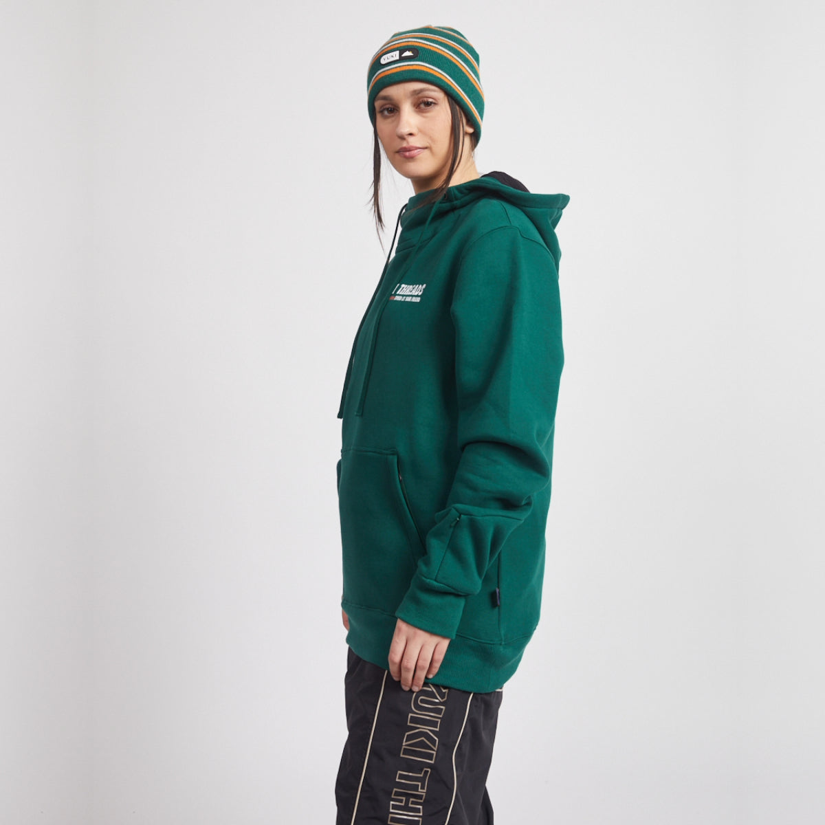 Yuki Threads - Unisex Speed Hoodie - Forrest Green