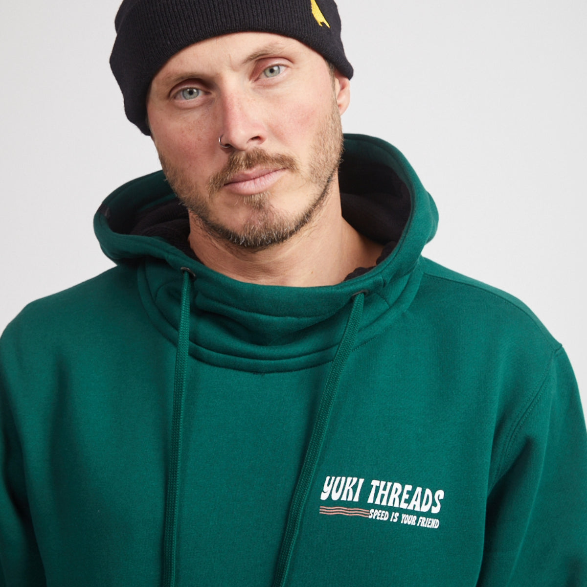 Yuki Threads - Unisex Speed Hoodie - Forrest Green