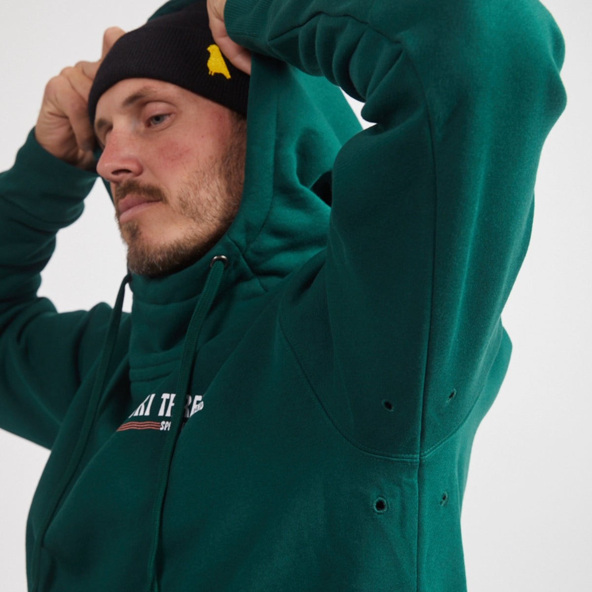 Yuki Threads - Unisex Speed Hoodie - Forrest Green