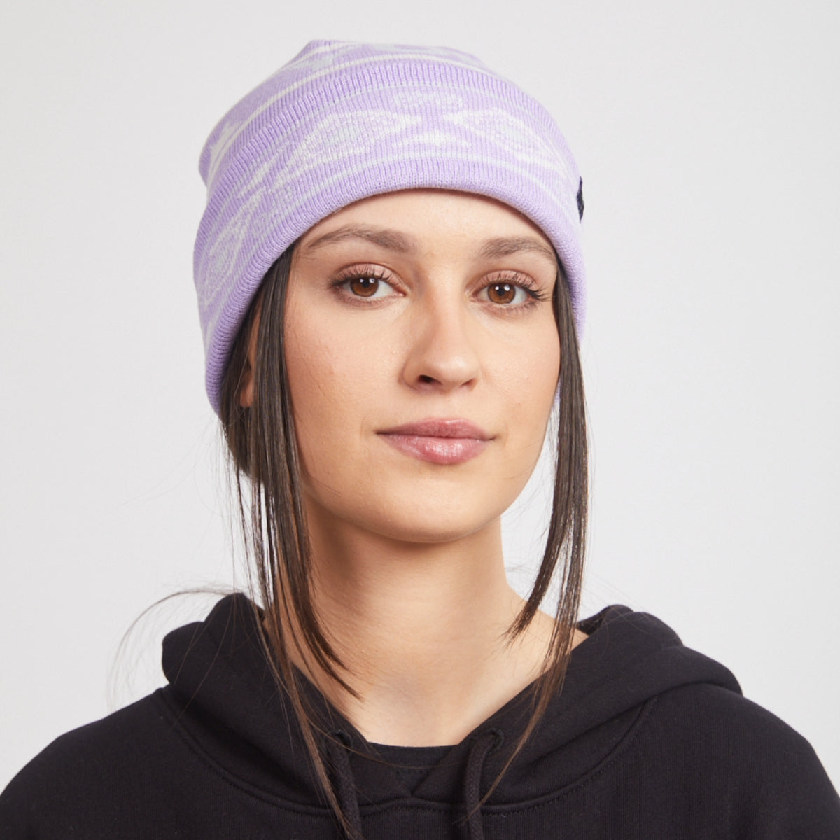 Yuki Threads - Unisex Mountain Vibes Beanie - Purple Haze