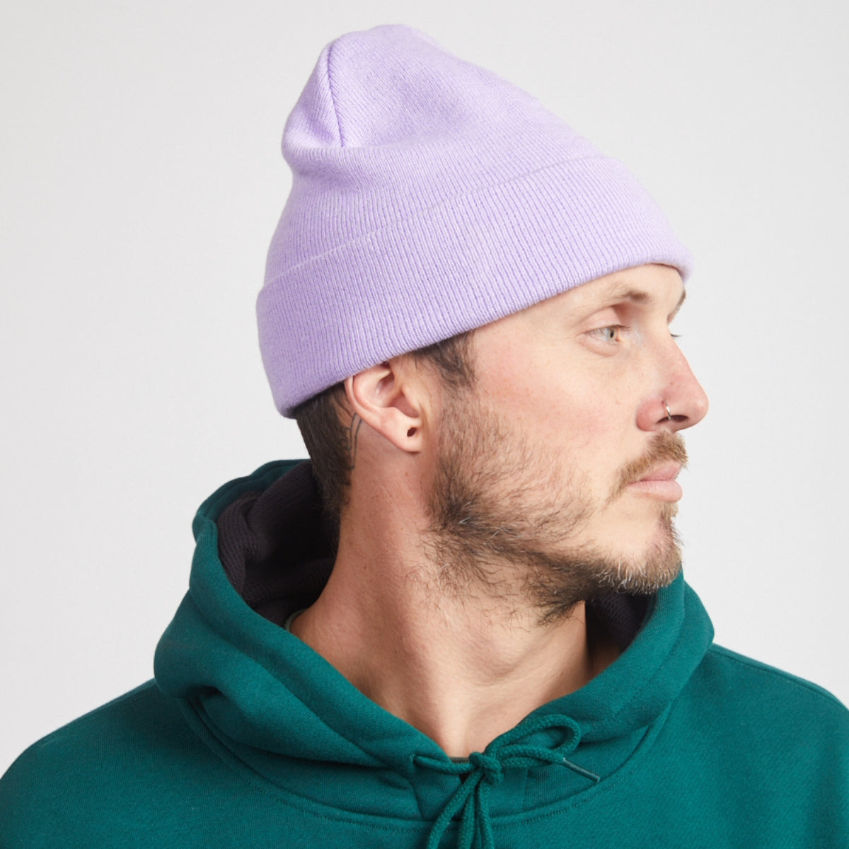 Yuki Threads - Unisex Bird Beanie - Purple Haze