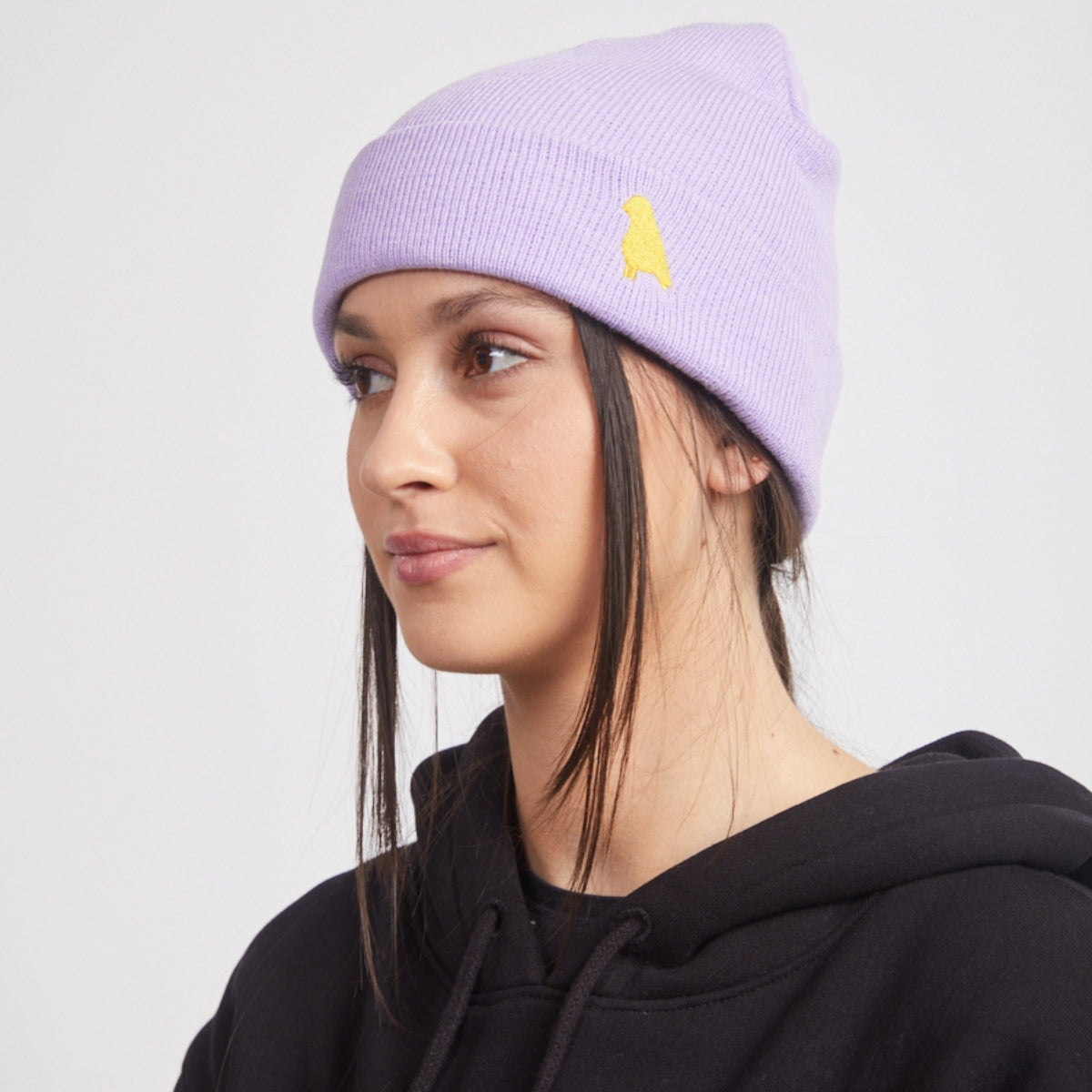 Yuki Threads - Unisex Bird Beanie - Purple Haze