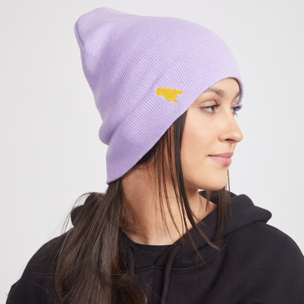 Yuki Threads - Unisex Bird Beanie - Purple Haze