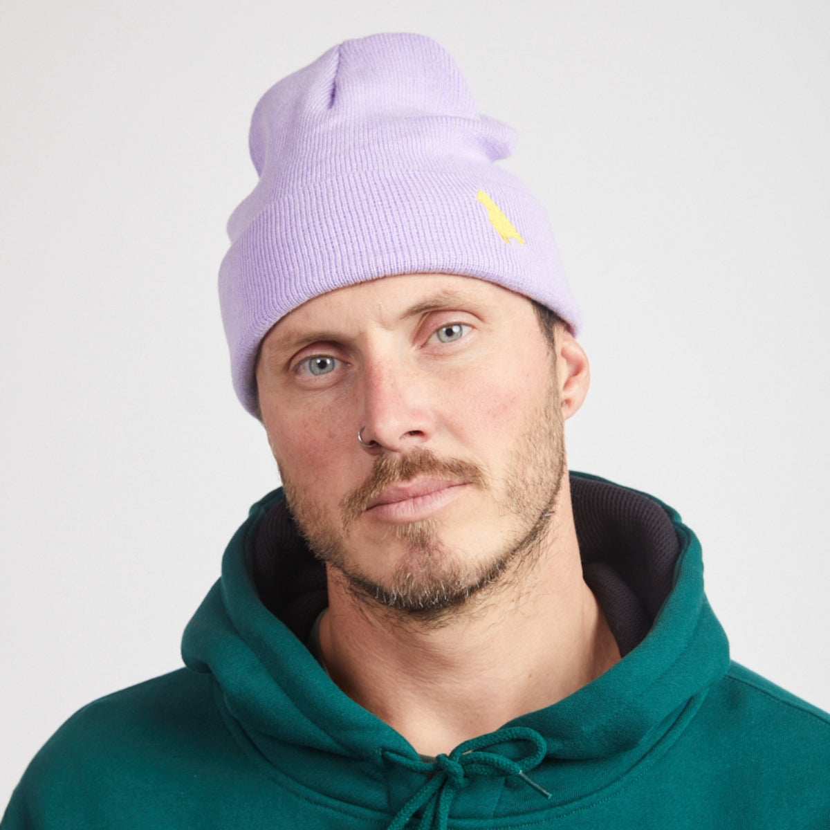 Yuki Threads - Unisex Bird Beanie - Purple Haze