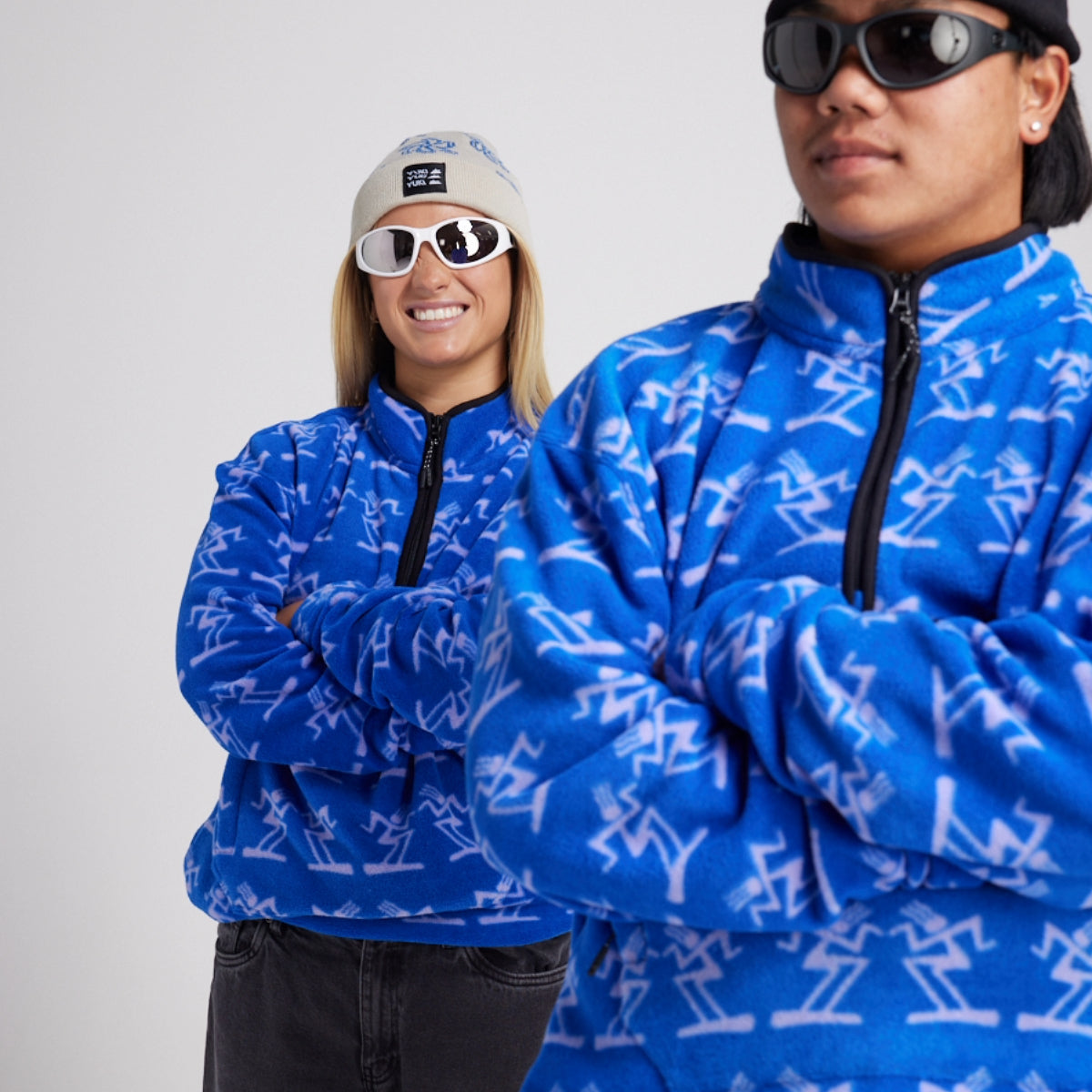 Yuki Threads - Unisex Boogie Fleece - Blue Boogie