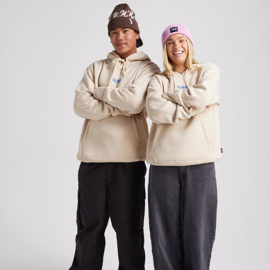 Yuki Threads - Unisex Natural High Hoodie - Stone