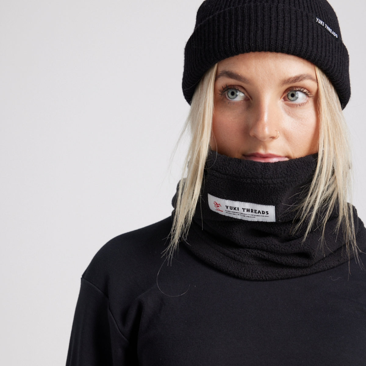 Yuki Threads - Unisex Neck Doona - Black