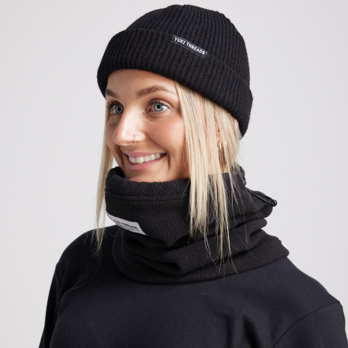 Yuki Threads - Unisex Neck Doona - Black
