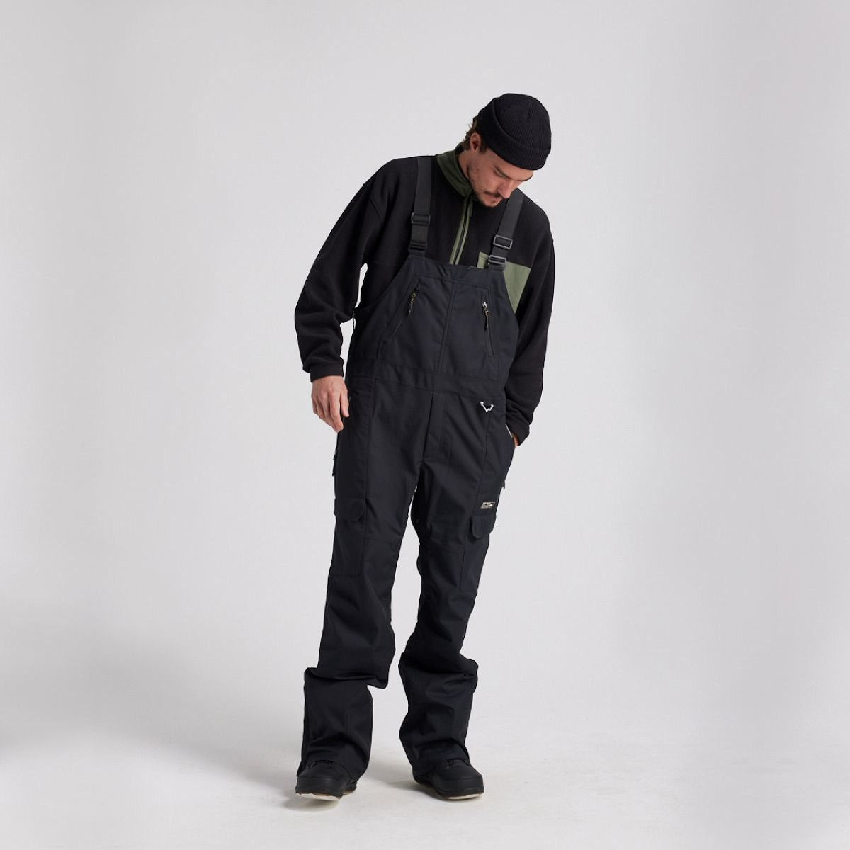 Yuki Threads - Unisex Northbound Bib - Black