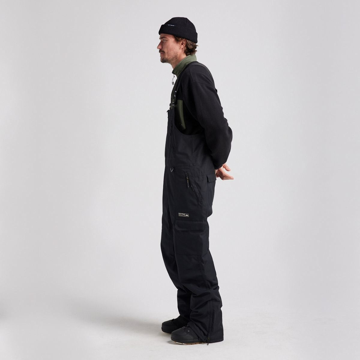 Yuki Threads - Unisex Northbound Bib - Black