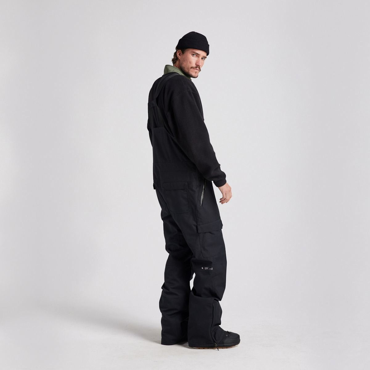 Yuki Threads - Unisex Northbound Bib - Black