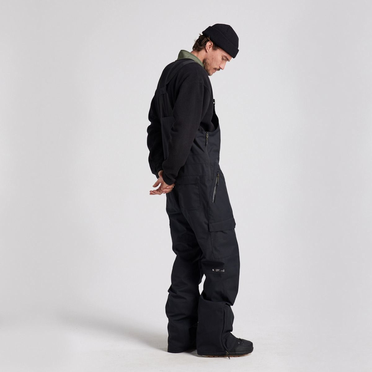 Yuki Threads - Unisex Northbound Bib - Black