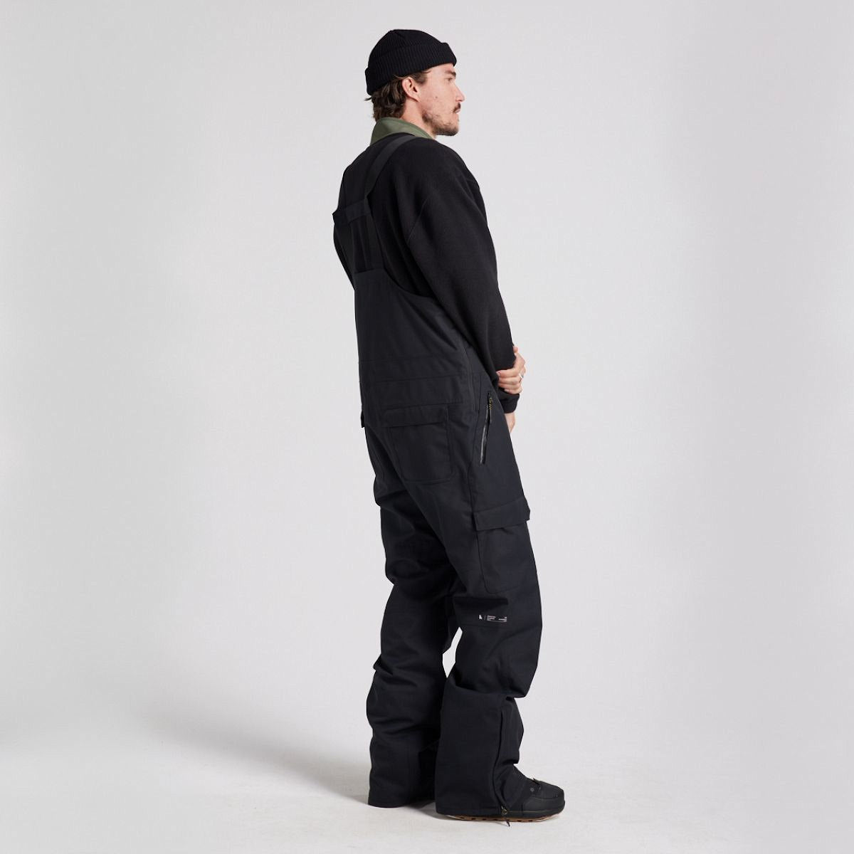 Yuki Threads - Unisex Northbound Bib - Black