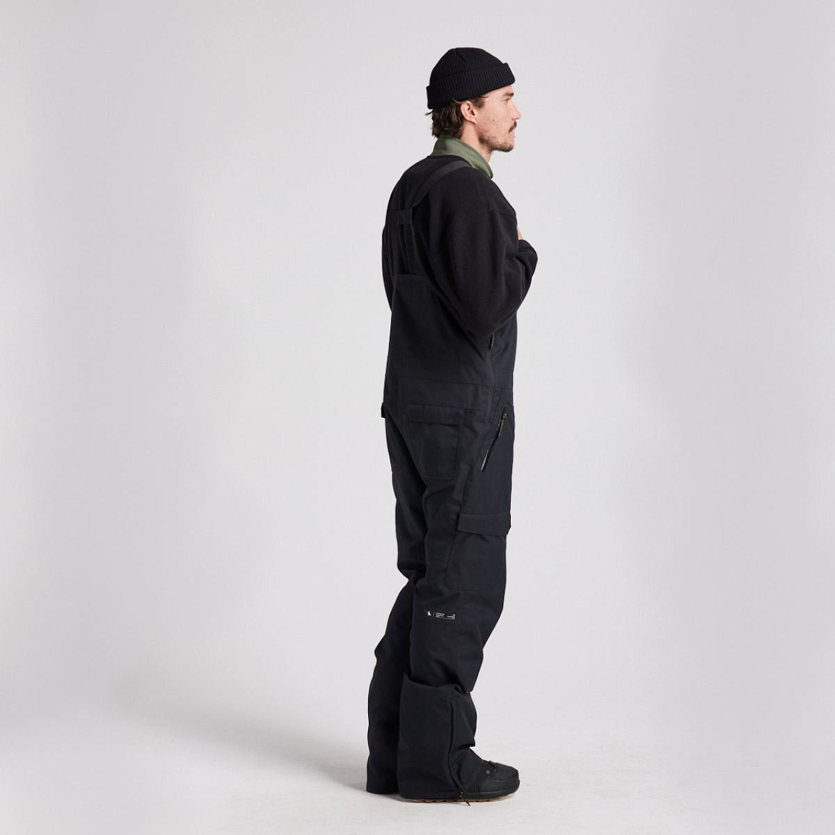 Yuki Threads - Unisex Northbound Bib - Black