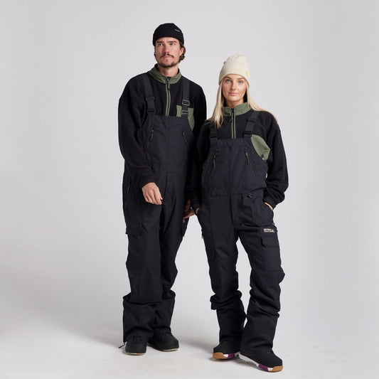 Yuki Threads - Unisex Northbound Bib - Black