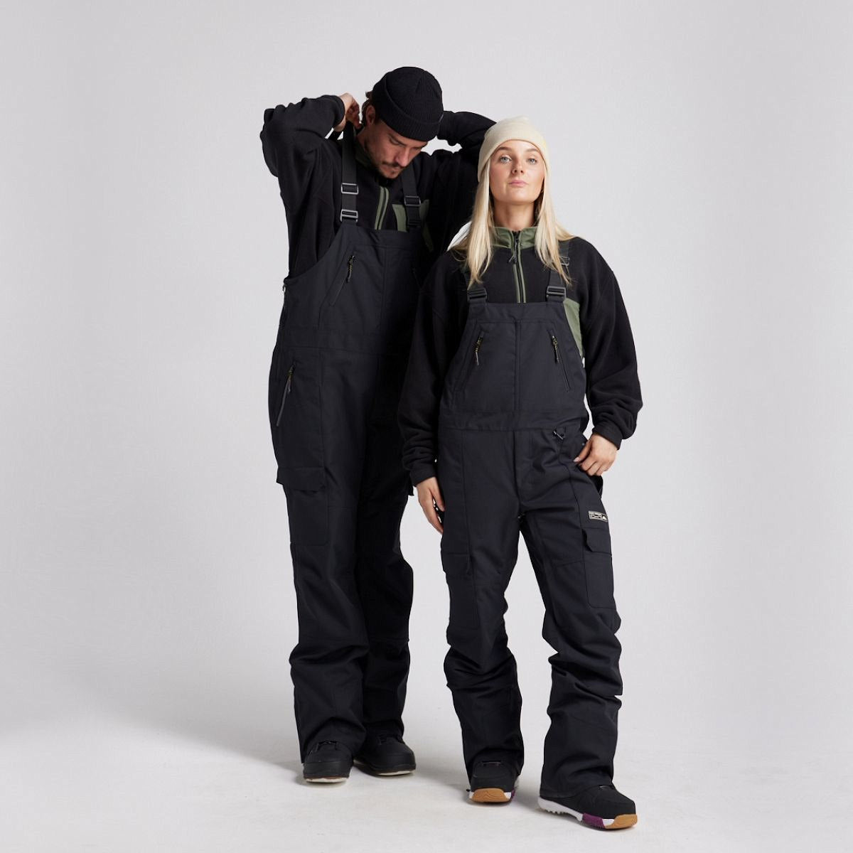 Yuki Threads - Unisex Northbound Bib - Black