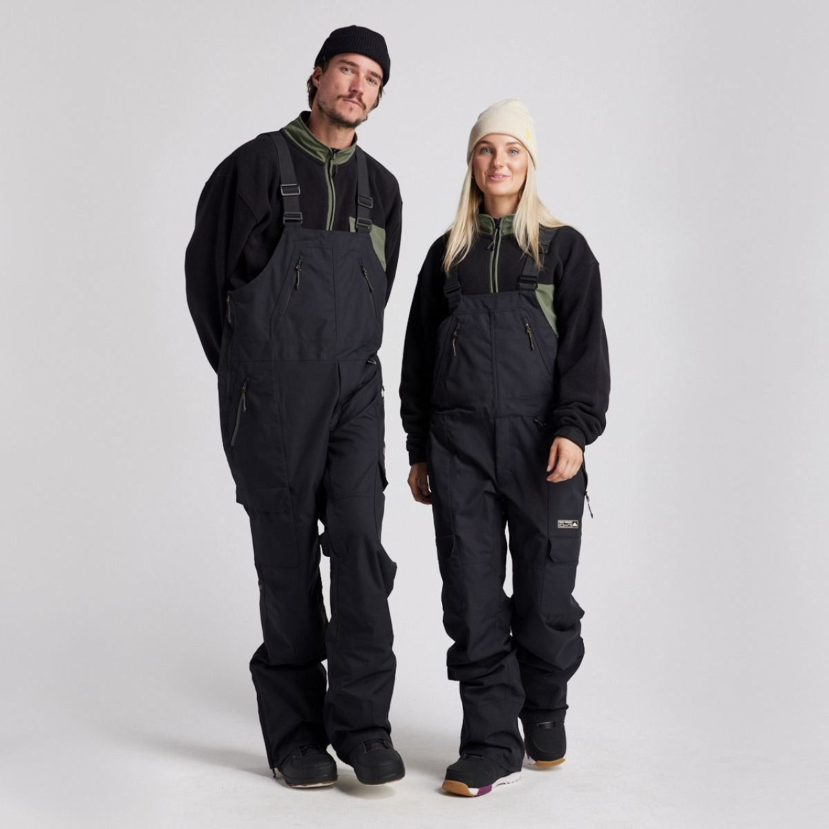 Yuki Threads - Unisex Northbound Bib - Black
