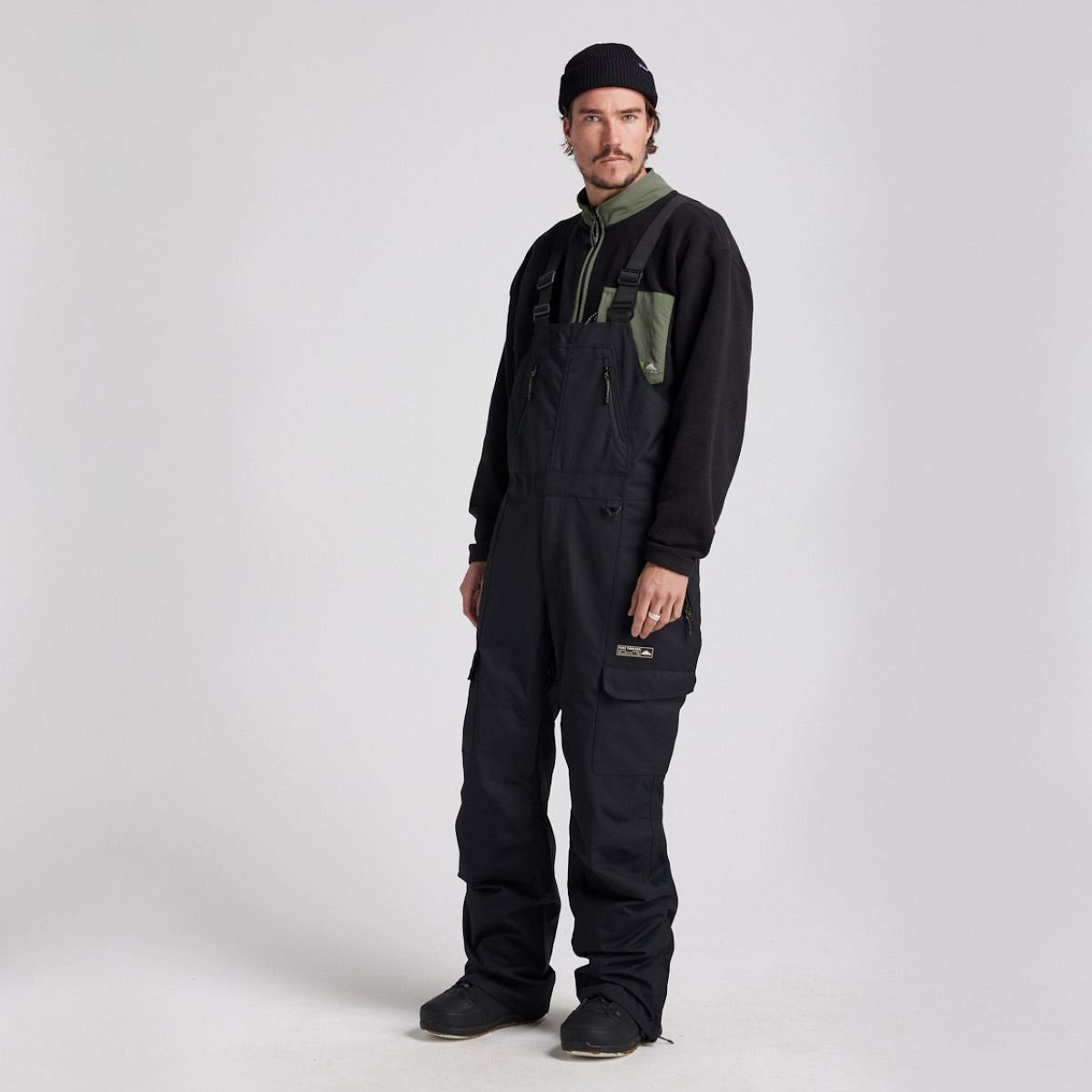 Yuki Threads - Unisex Northbound Bib - Black