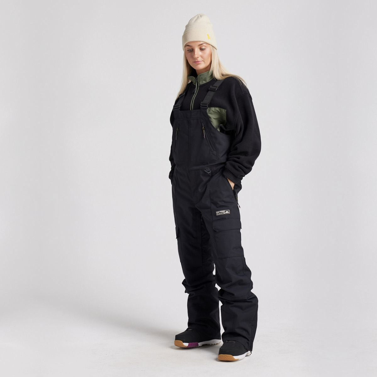 Yuki Threads - Unisex Northbound Bib - Black