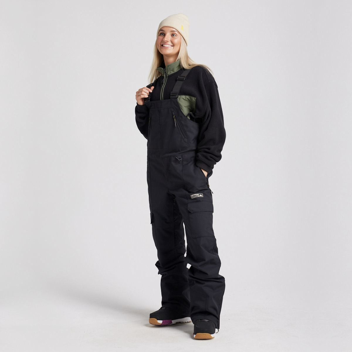 Yuki Threads - Unisex Northbound Bib - Black