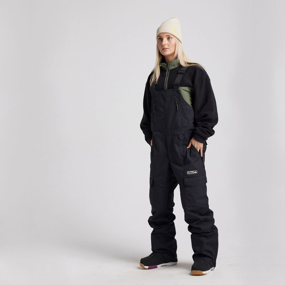 Yuki Threads - Unisex Northbound Bib - Black