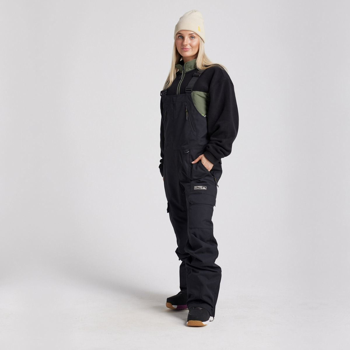 Yuki Threads - Unisex Northbound Bib - Black