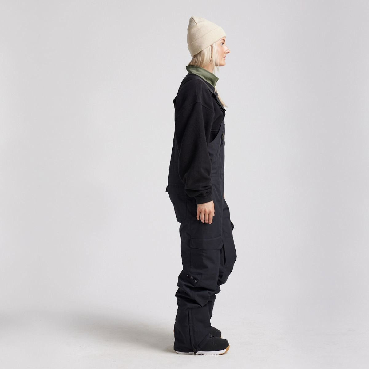 Yuki Threads - Unisex Northbound Bib - Black