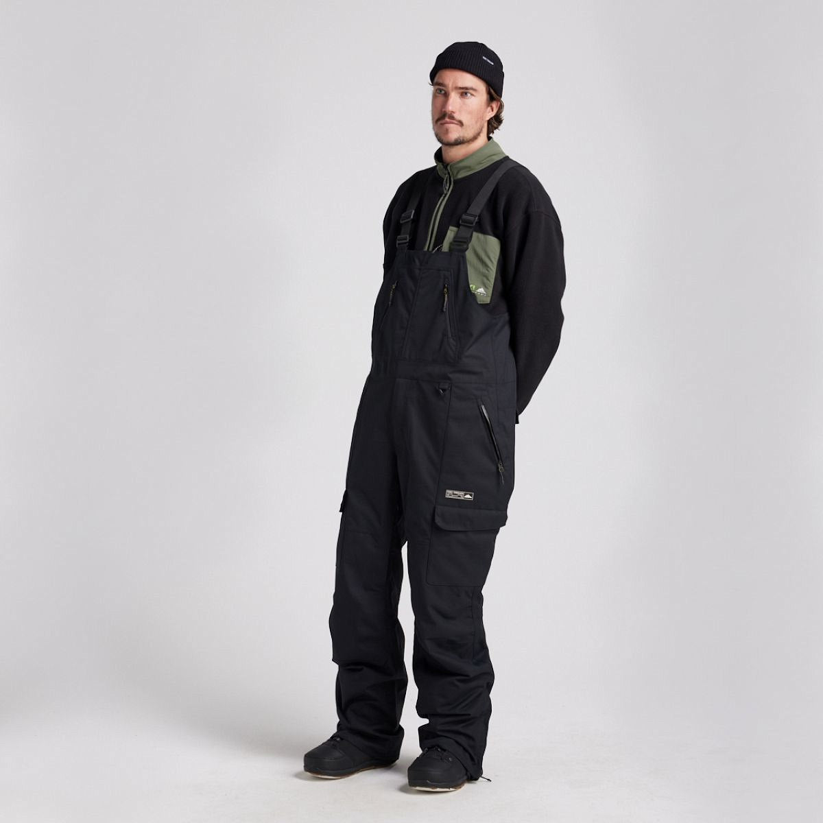 Yuki Threads - Unisex Northbound Bib - Black