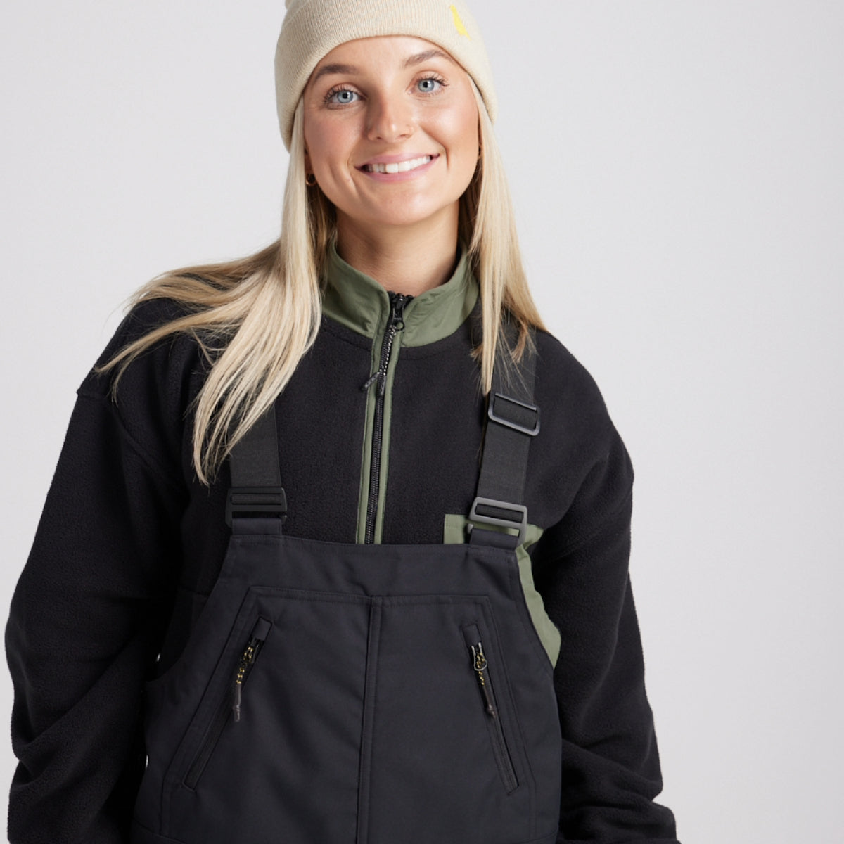 Yuki Threads - Unisex Northbound Bib - Black