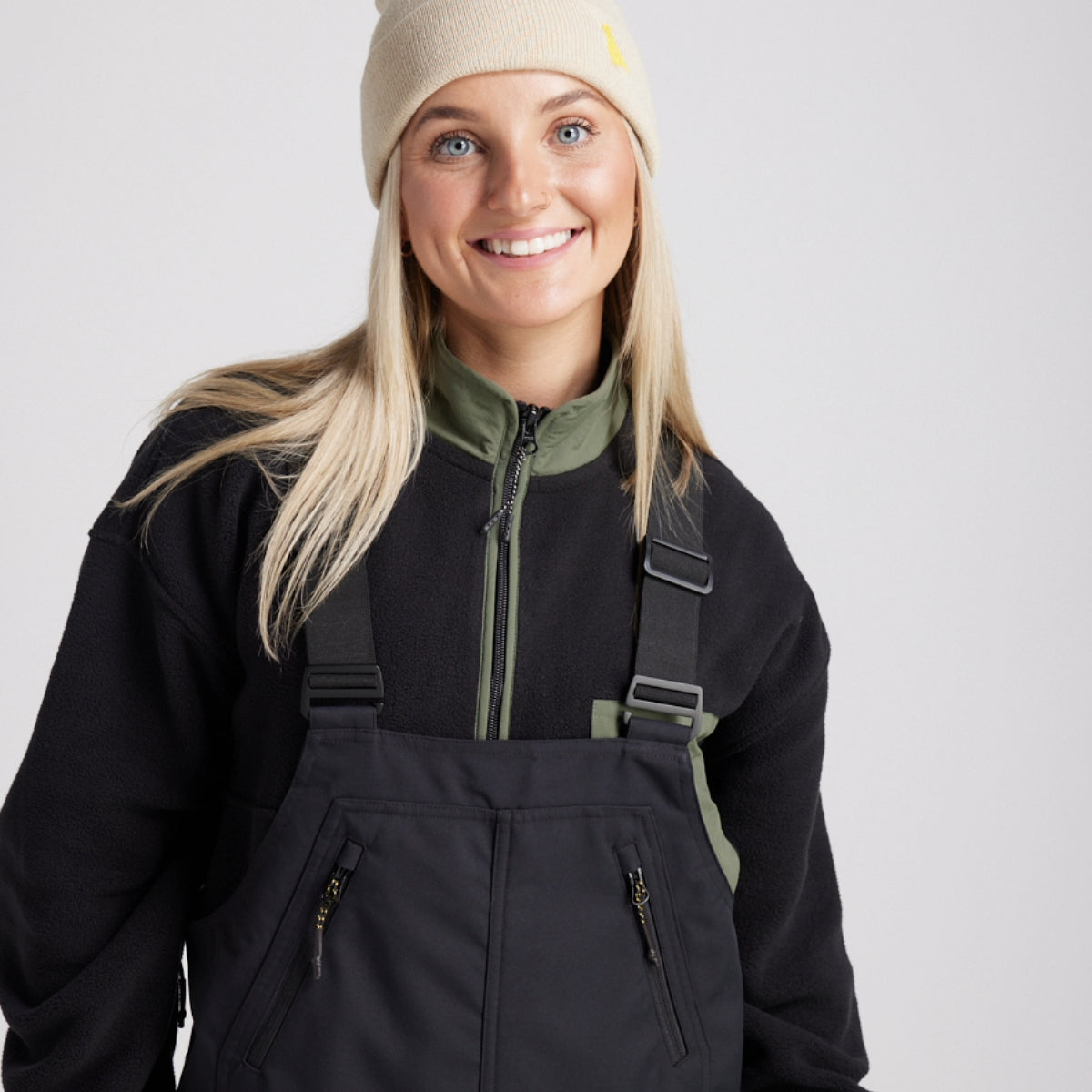 Yuki Threads - Unisex Northbound Bib - Black