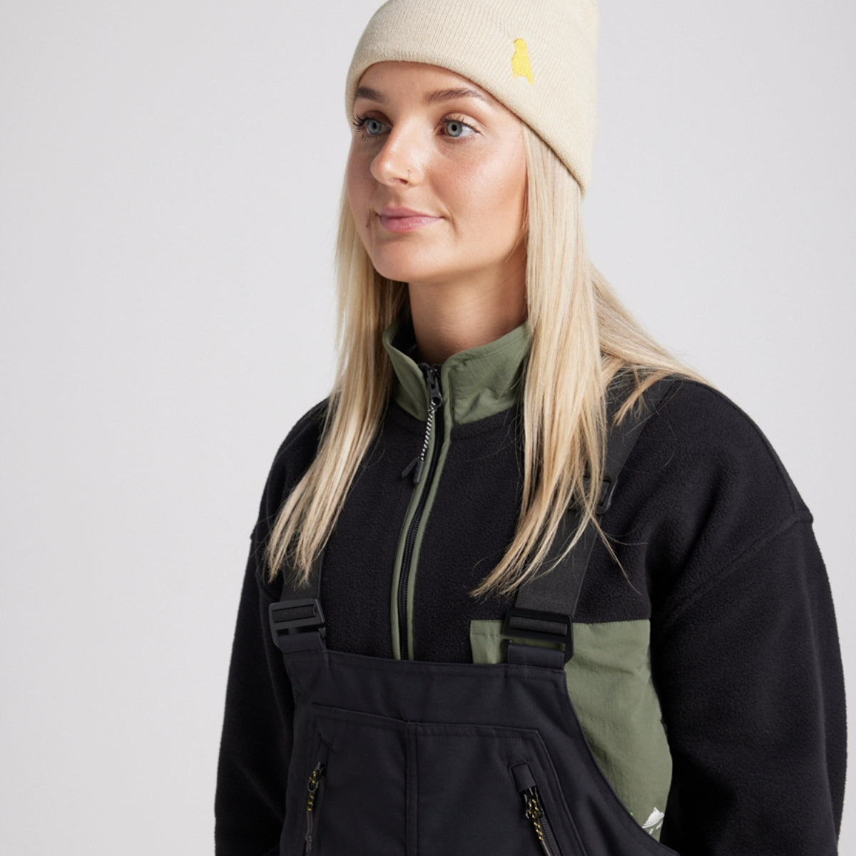 Yuki Threads - Unisex Northbound Bib - Black
