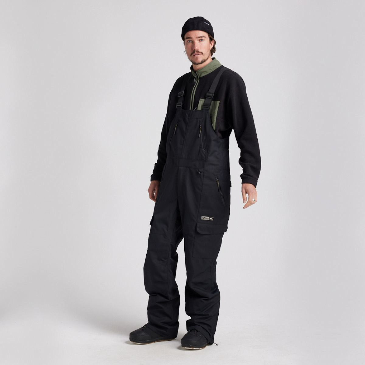 Yuki Threads - Unisex Northbound Bib - Black