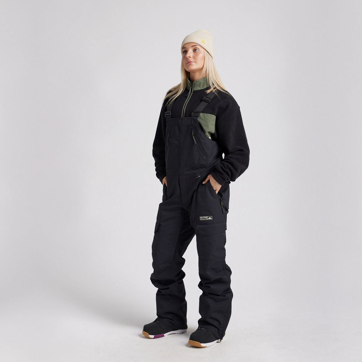 Yuki Threads - Unisex Northbound Bib - Black