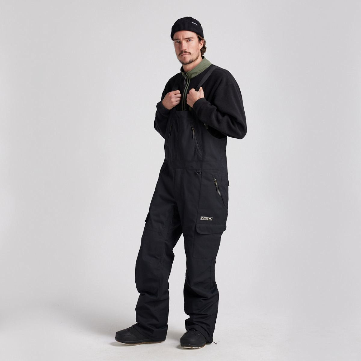 Yuki Threads - Unisex Northbound Bib - Black