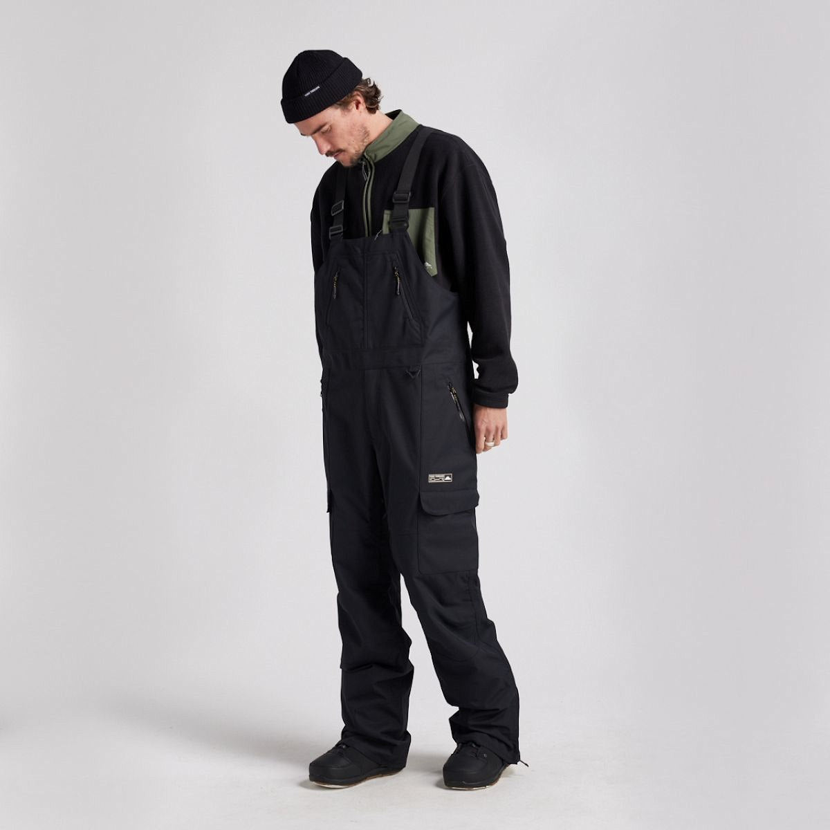 Yuki Threads - Unisex Northbound Bib - Black