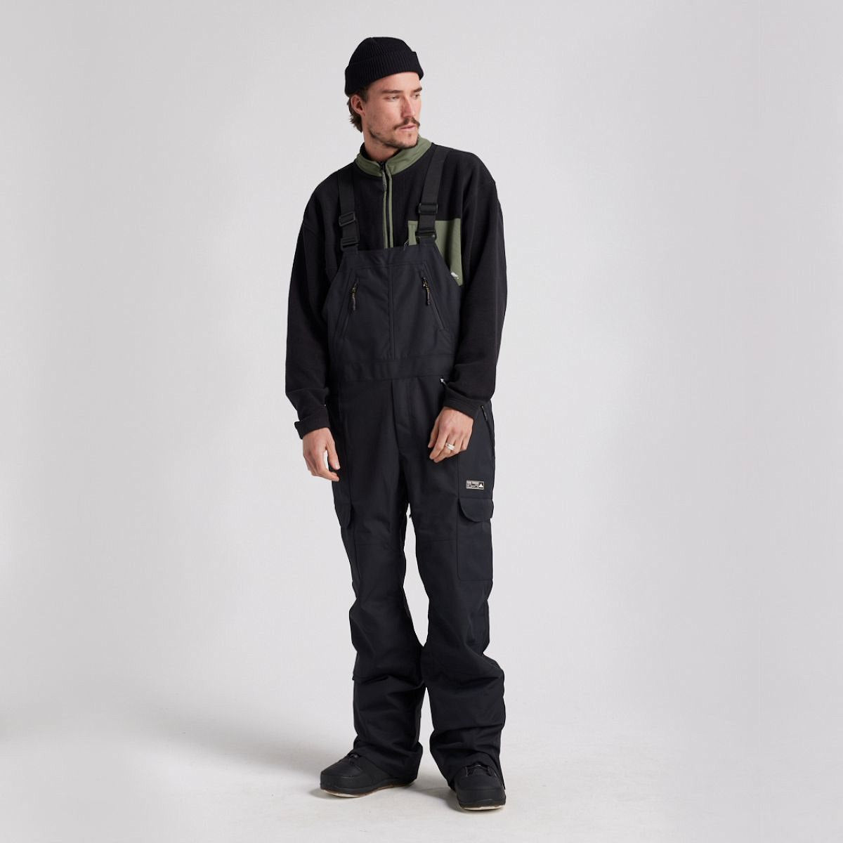 Yuki Threads - Unisex Northbound Bib - Black